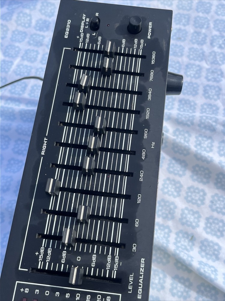 Numark EQ2310 10-Band Stereo Frequency Equalizer (FULLY TESTED),