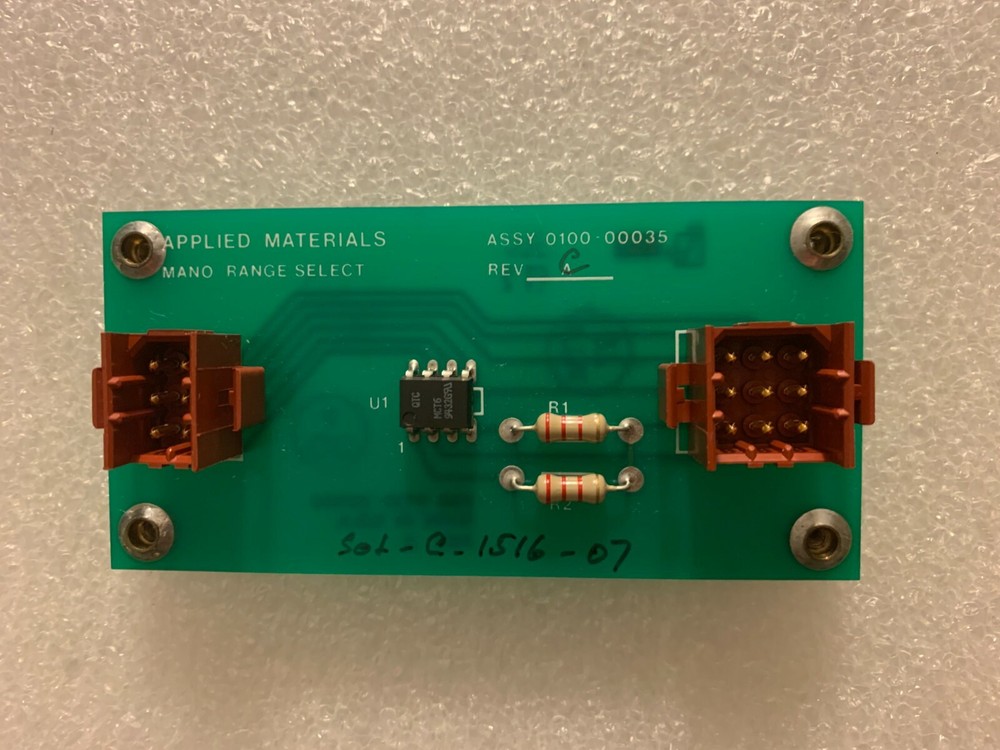 AMAT 0100-00035 MANO RANGE SELECT PCB