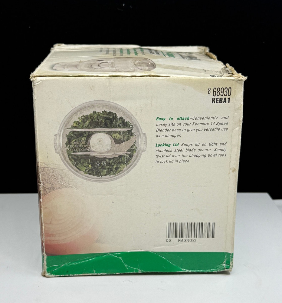 Kenmore Blender Chopper Part SLIGHTLY USED