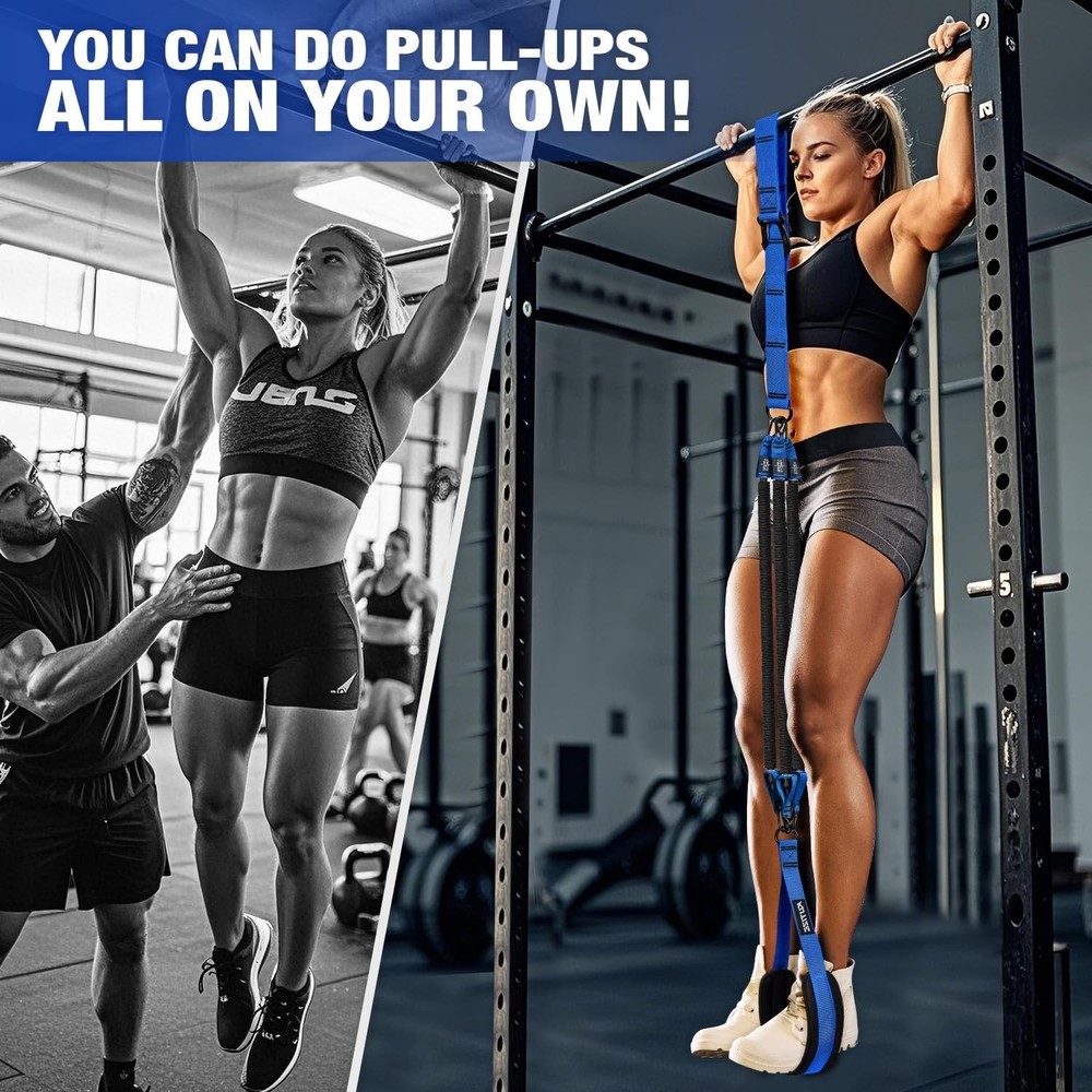 Pull Up Assistance Bands, Pull Up Bar Resistance Bands, Pull Up Bands for Enh...