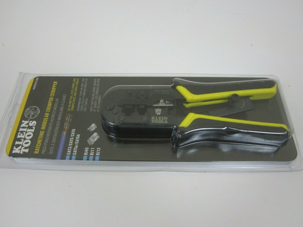 Klein Tools Ratcheting Modular Crimper/Stripper (Brand New)