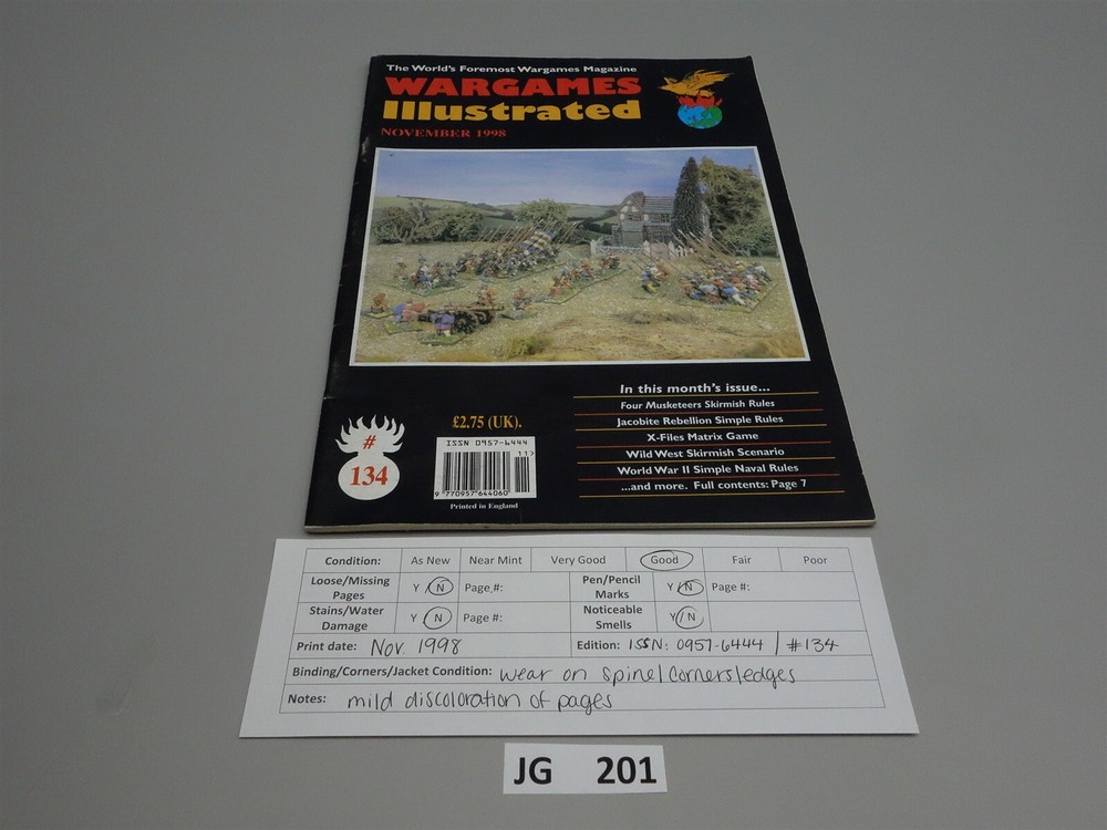 Wargames Illustrated: Number # 134