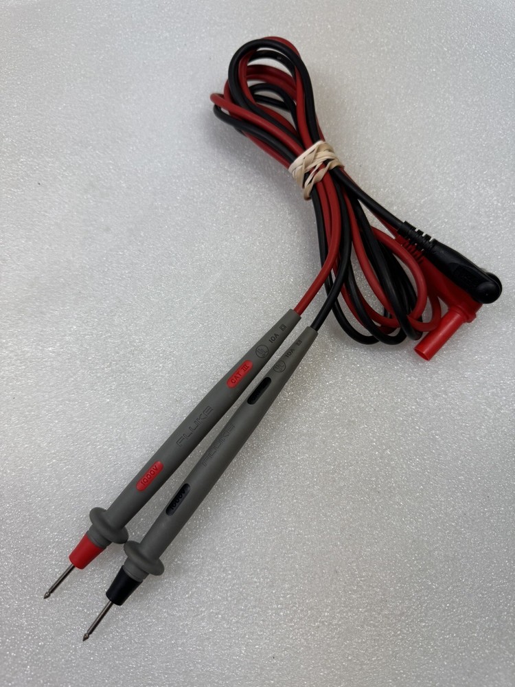 Fluke CAT III 1000V Electrical Multimeter Leads CABLE ONLY!!