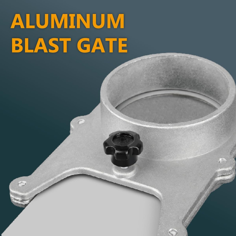 70166-P2 5" Aluminum Blast Gate, 2 PK