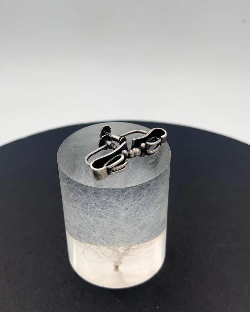 Hans Hansen Sterling Silver Earrings