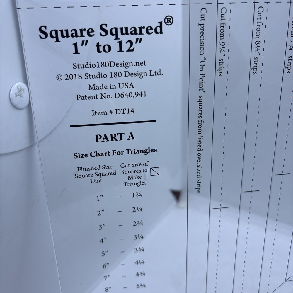Studio 180 Design Square Squared DT09/DT14 A/B (3 total)