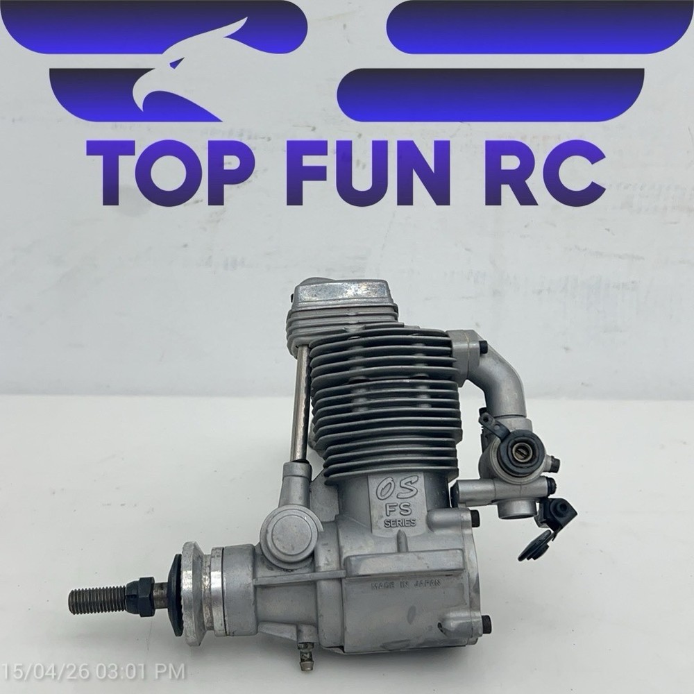 OS FS 91 Four Stroke Nitro Rc Plane Engine, Great Compression