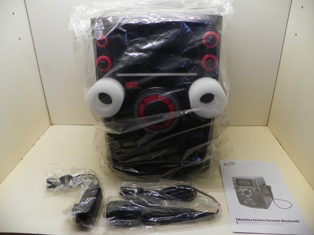 iLive IJMB587B Karaoke System with Bluetooth