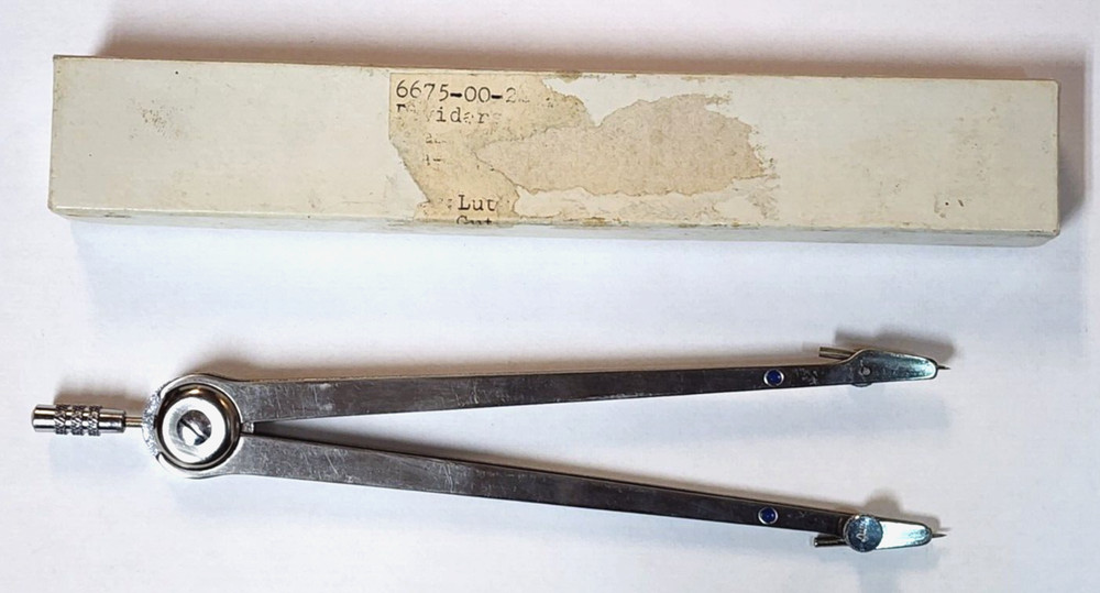 LUTZ  Divider Drafting Tool  Compass with Box