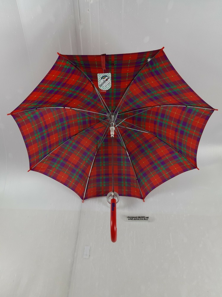 Long/Mini Umbrella - Automatic - Boys - 8 Slats - 0428K - Rainbow