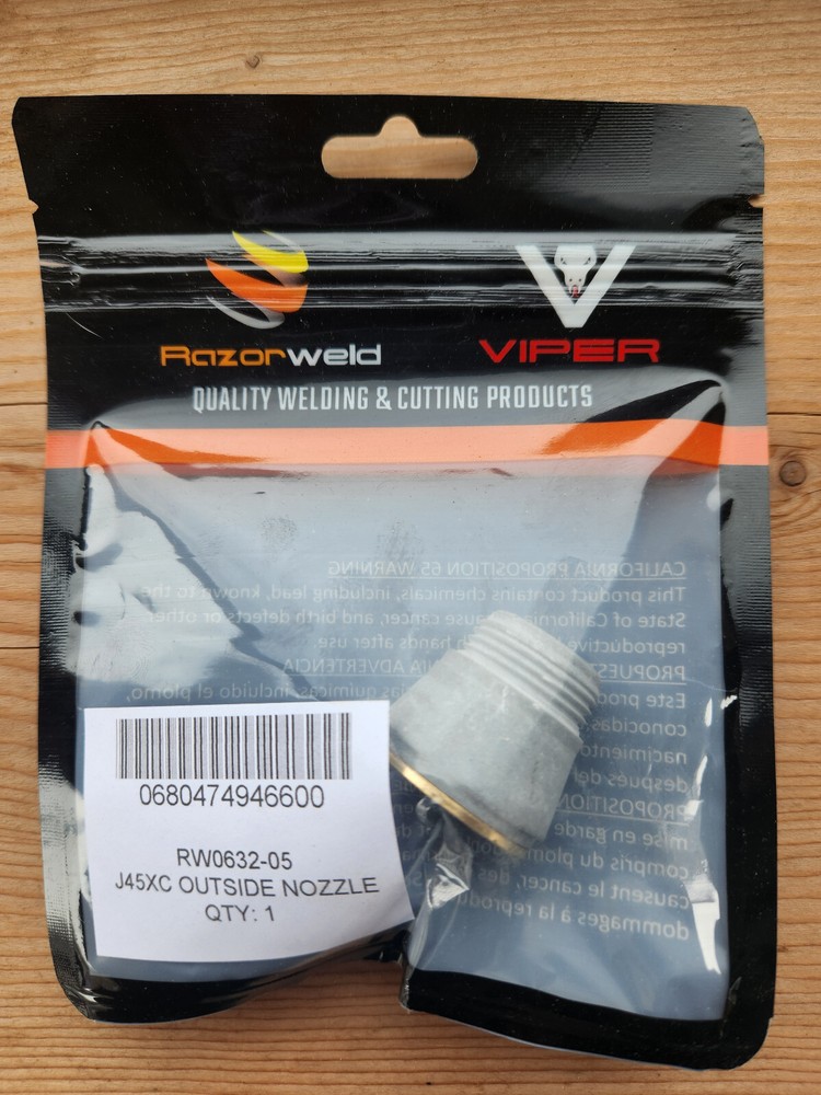 Razorweld J45XC Outside Nozzle