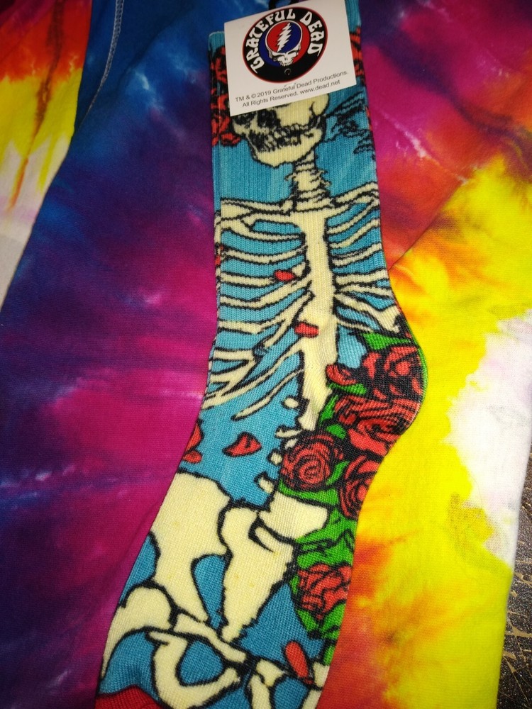 Grateful Dead Bertha Skeleton Women's Socks