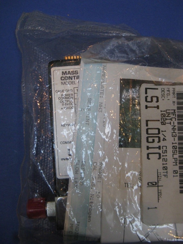 Unit UFC-1020 Mass Flow Controller MFC, NH3, 10 SLM, Rfrb