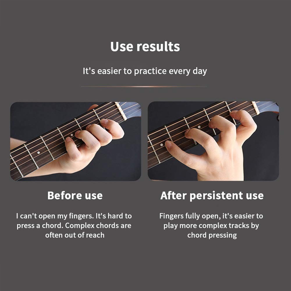 Adjustable Finger Expander for Guitar and Piano - Finger Exerciser Tool
