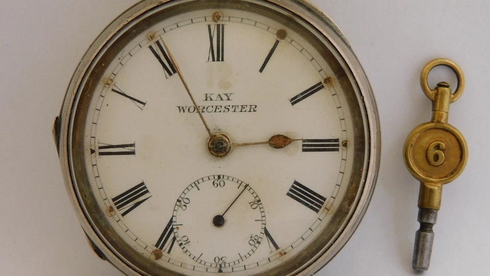 Working Silver Pocket Watch Silver Pocket Watch Working CMA1