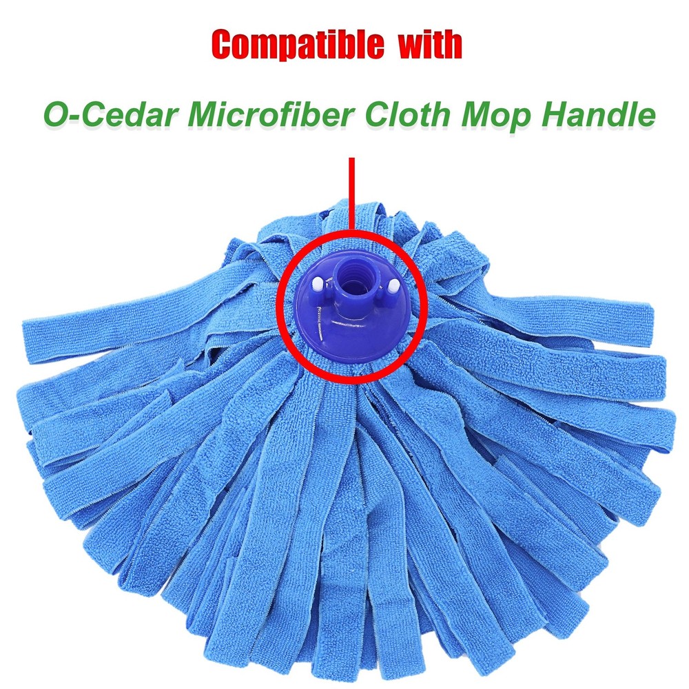 Microfiber Cloth Mop Head Replacement, String Mop Refills Screw onto All Stan...
