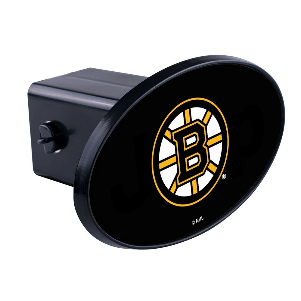 Boston Bruins NHL 3D Polyurethane Domed Plastic Trailer Hitch Cover 2" Receiver