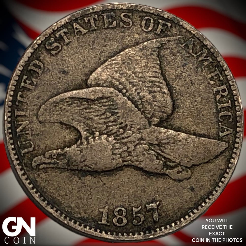 1857 Flying Eagle Cent  M5364