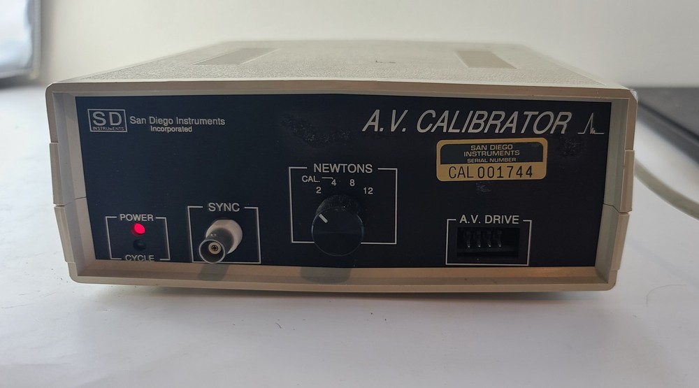 SD Instruments AV Calibrator ~ Powers On ~ San Diego Instruments