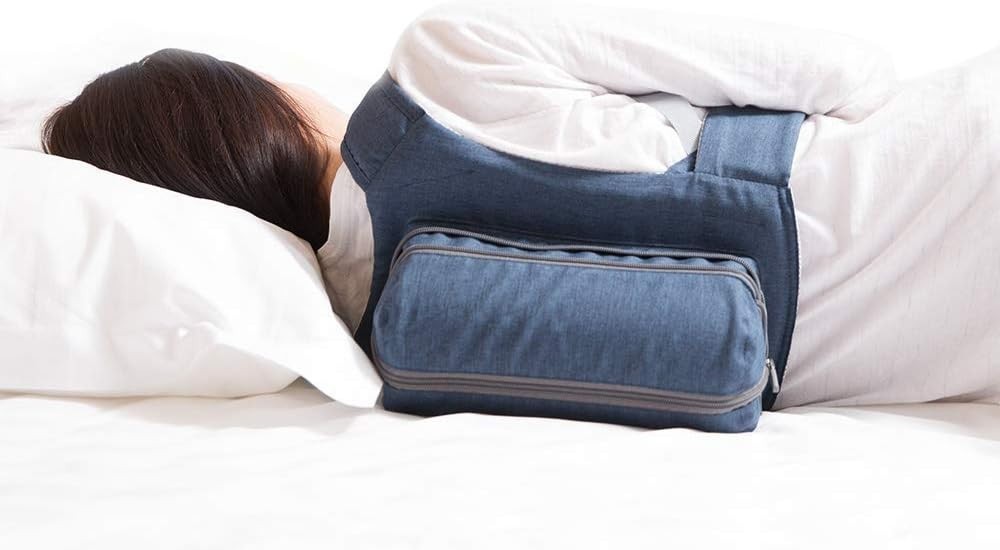 Portable and Washable Side-Sleeping Backpack - Snore Prevention for Small Sizes