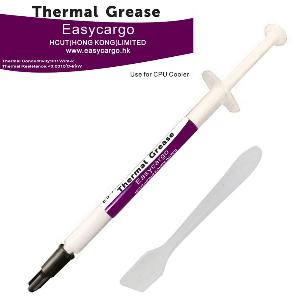 11W/mK Thermal Paste Kit High Performance Carbon Compound Heatsink CPU GPU PC