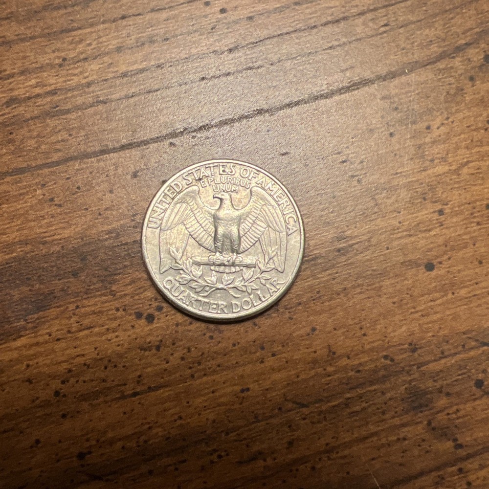 1979- D Washington Quarter/ Error Coin/ Mint Mark Filled Solid D Striking