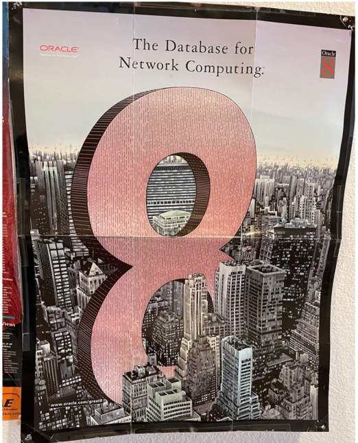 Set of Several Oracle Database Admin Posters, Linux Commands, Data Dictionary,V$