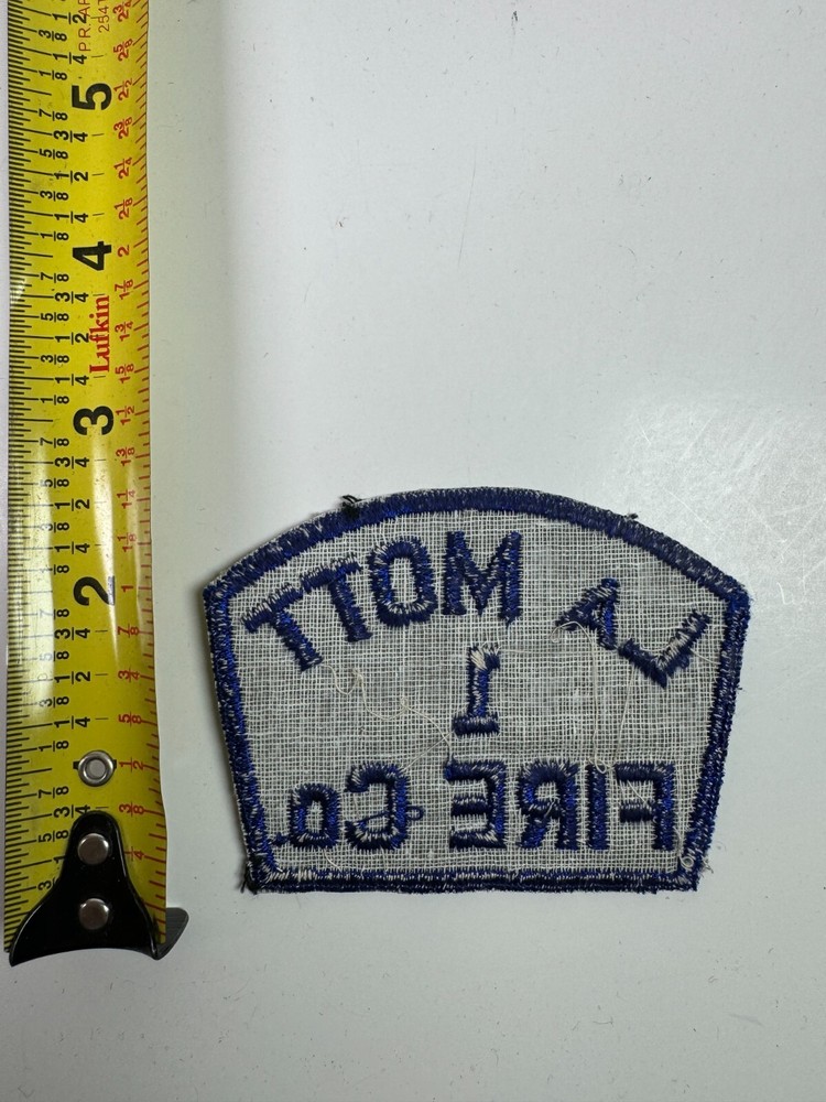 La Mott Fire Co 1 Lamott 2.5" Patch