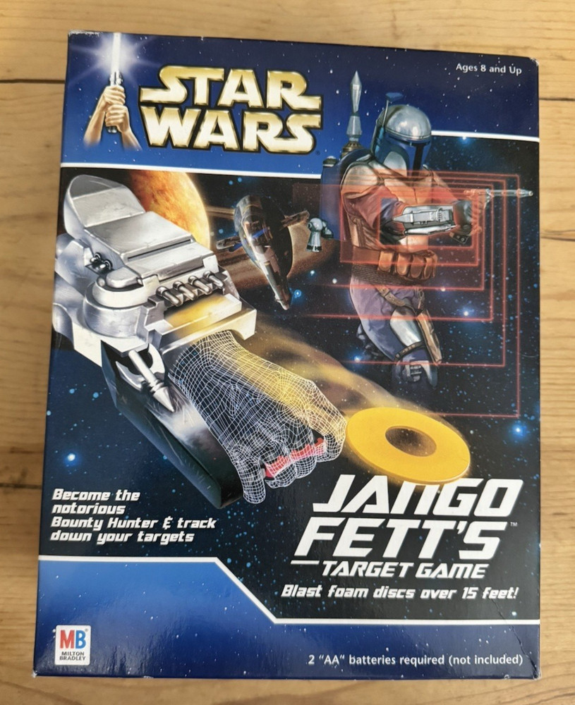 2002 JANGO FETT'S Star Wars  Target Game *Hasbro MB