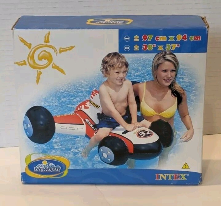 The Wet Set Intex Rocket Car Rider
