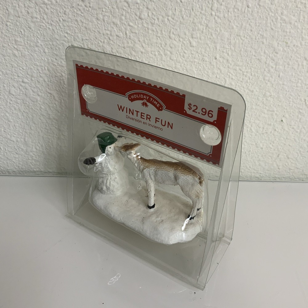 Holiday Time Winter Fun Figurine