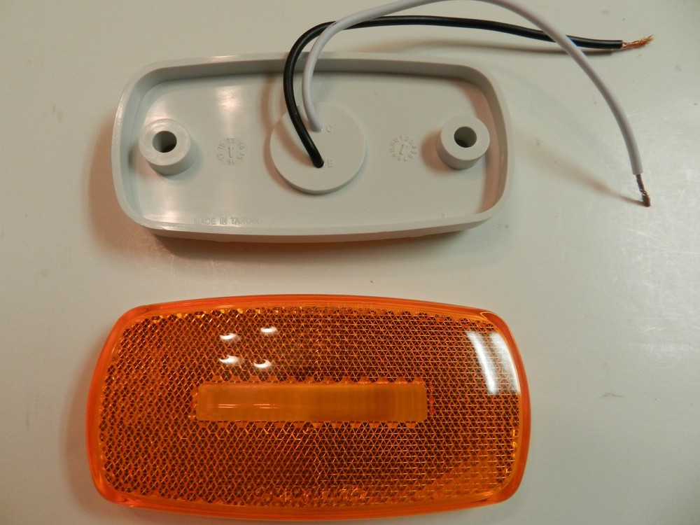 2" x 4" Amber LED Truck Trailer RV Clearance Marker Lights 3 Diode Free shipping