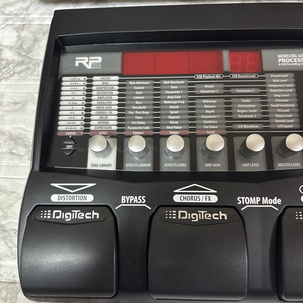 DigiTech RP355 Multi-Effects Guitar Effect Pedal TESTED From Japan