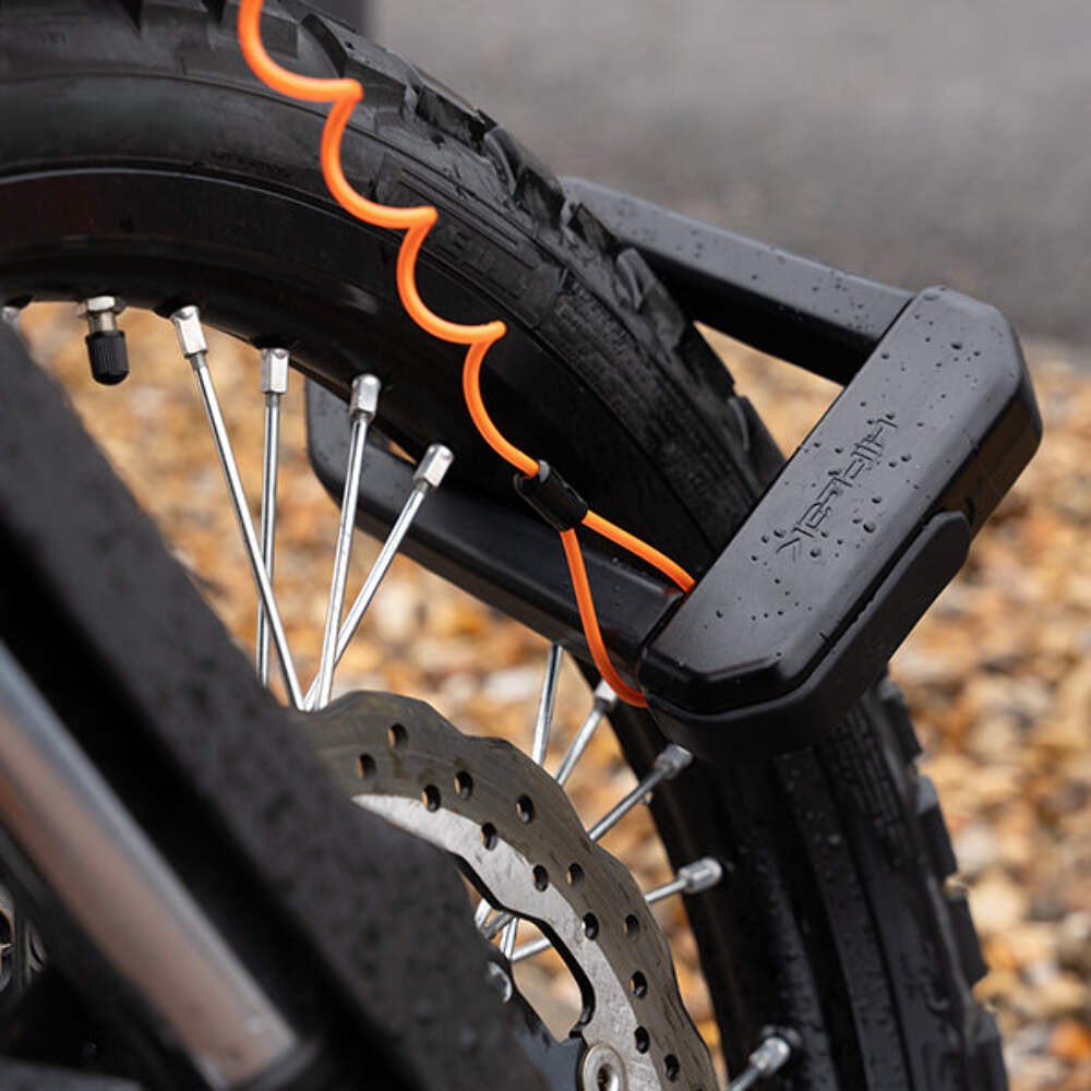 HIPLOK D1000 ALL BLACK - Motorcycle Lock