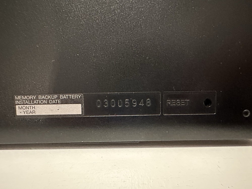 Sharp ZQ-2000 16kb Electronic Organizer TESTED WORKS EUC!!