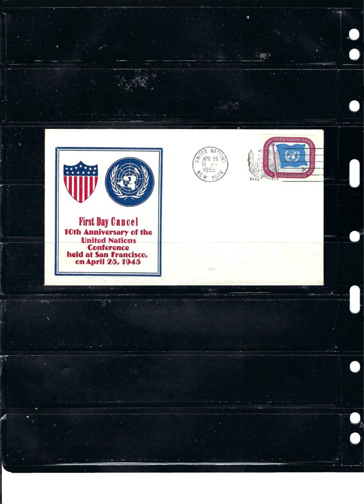 1955 3 Cent REGULAR ISSUE (Special Cover) (Scott#4) - ??? Cachet (943)