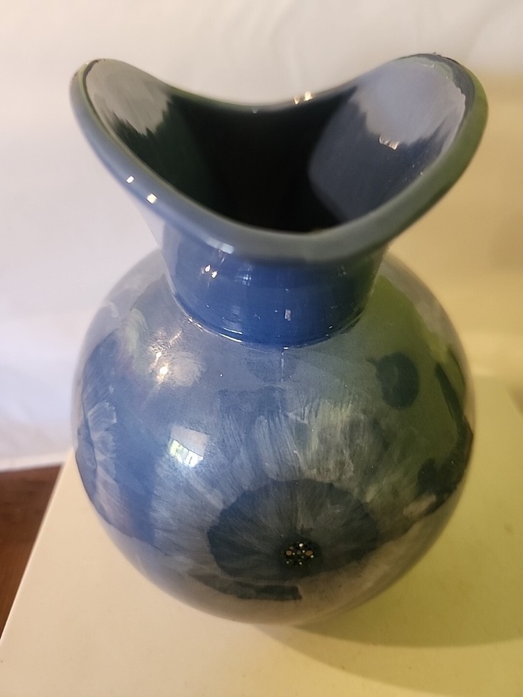 Unique Small Blue Pitcher Ceramic