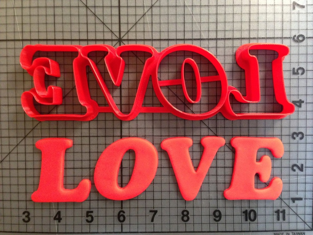 Love 102 Cookie Cutter
