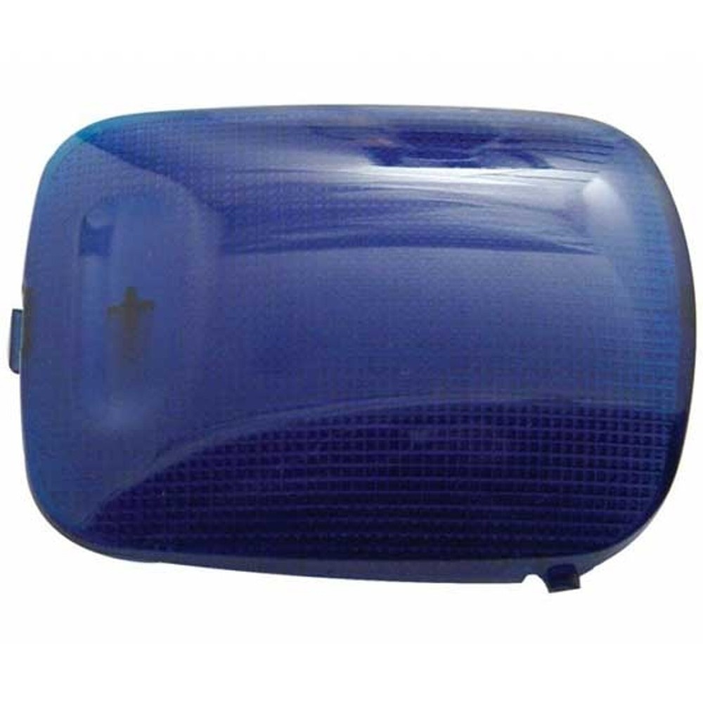 Rectangular Blue Dome Light Lens For Peterbilt