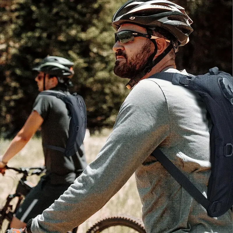 Water Bladder Backpack Nylon Tactical Hydration Pack Bag Running Jogging Cycling
