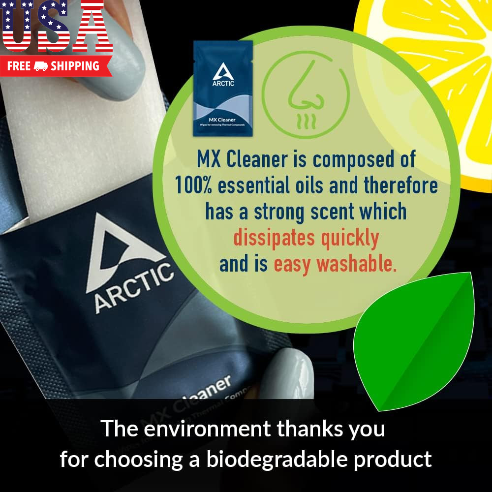 MX-6 (4 G, Incl. 6 MX Cleaner) - Ultimate Performance Thermal Paste for CPU, Con