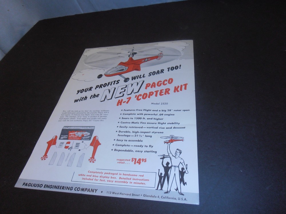Pagco H-7 Copter Kit Ad Page