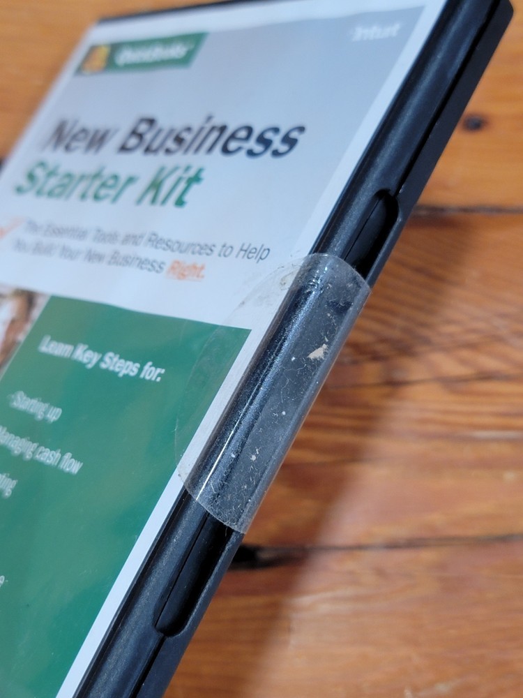 Intuit - QuickBooks - New Business Starter Kit Software - Tutorial - SEALED