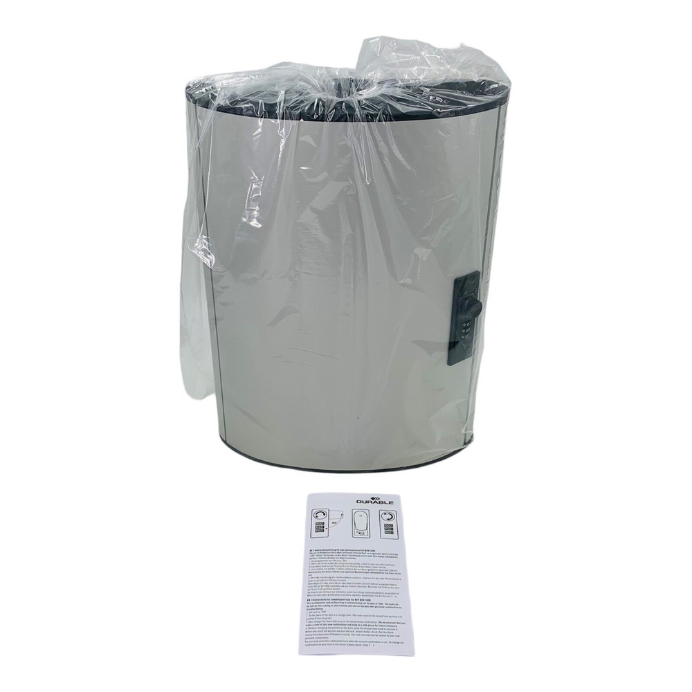 Durable Locking Key Box Plus for 54 Key Tags Drop Box Combination Lock *Read*