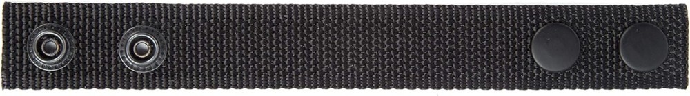 Duty Belt Keeper with Double Snaps - Black 4 Pack for Tactical Security
