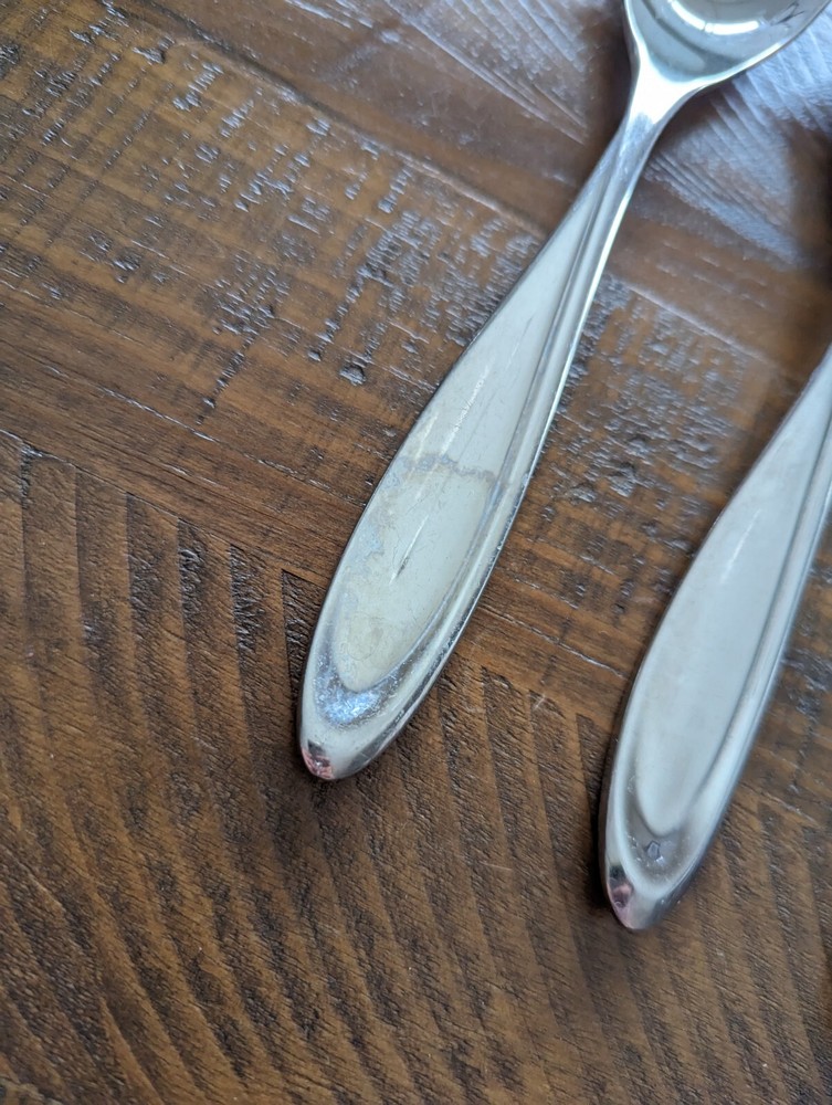 4 x Serving Yamazaki Patrick ESCAPADE Glossy Spoon Slotted Spreader Meat Fork