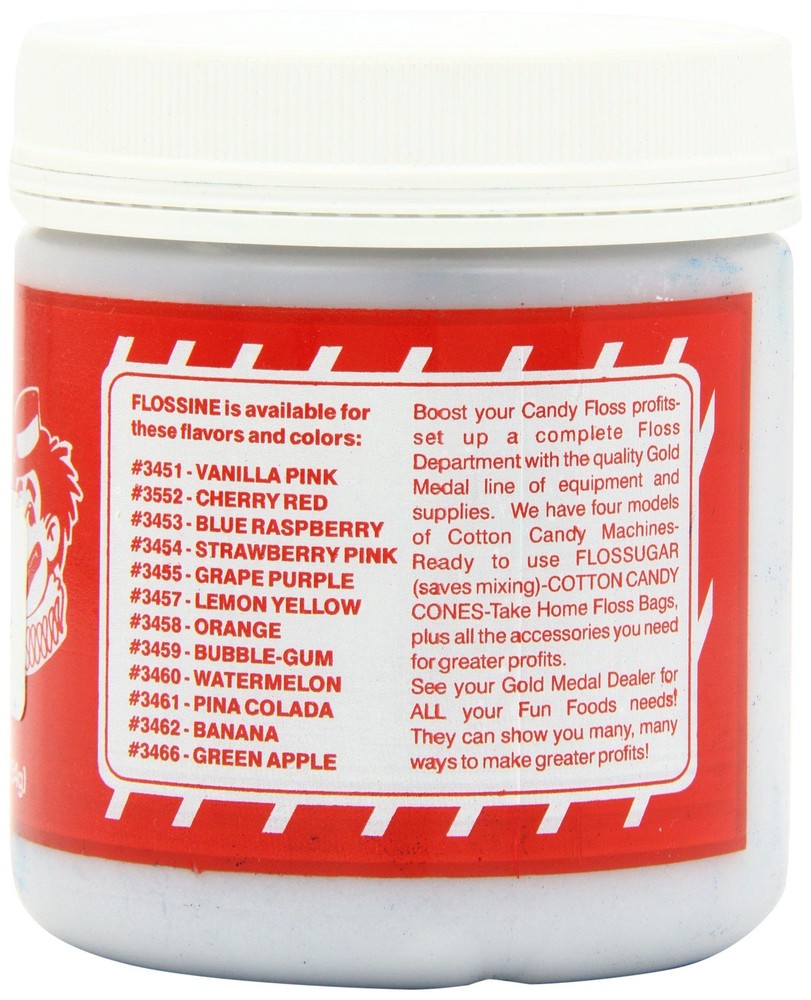 Gold Medal Flossine Can, Blue Raspberry