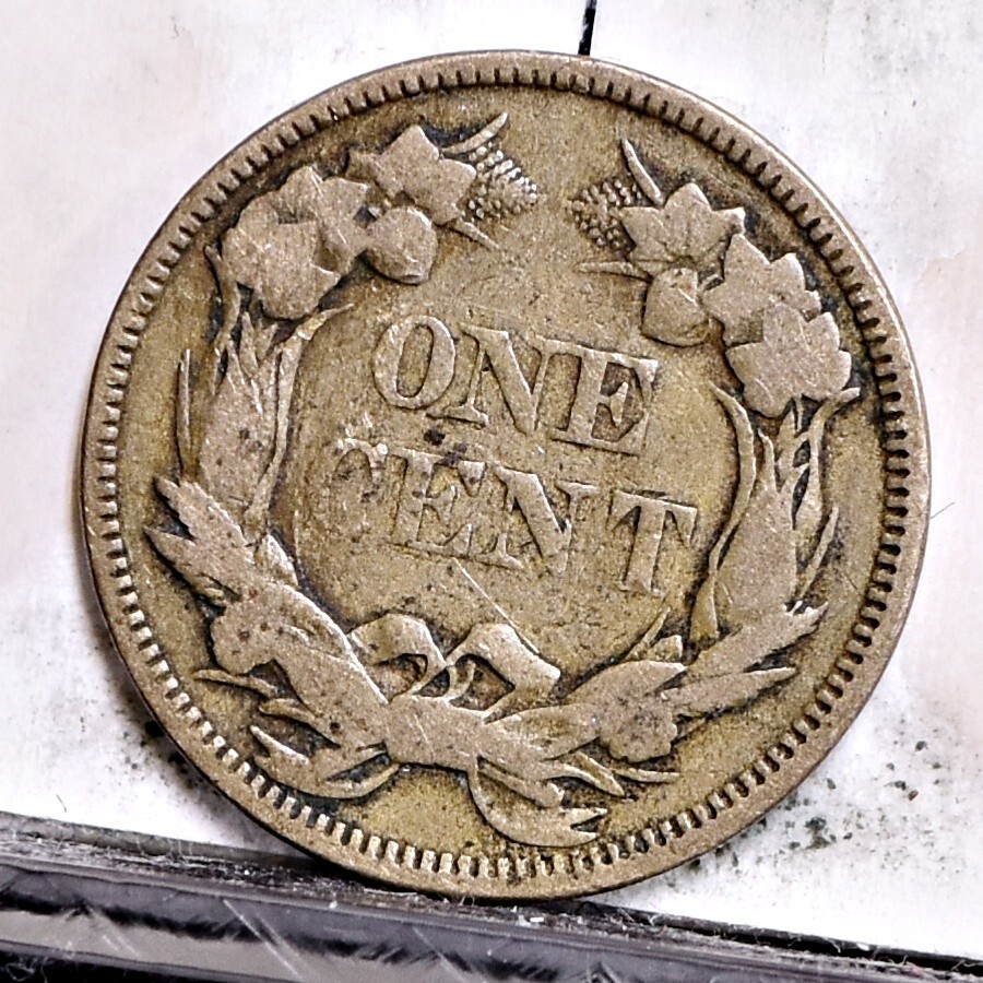 1857 Flying Eagle Cent -Fine (#59023-L)