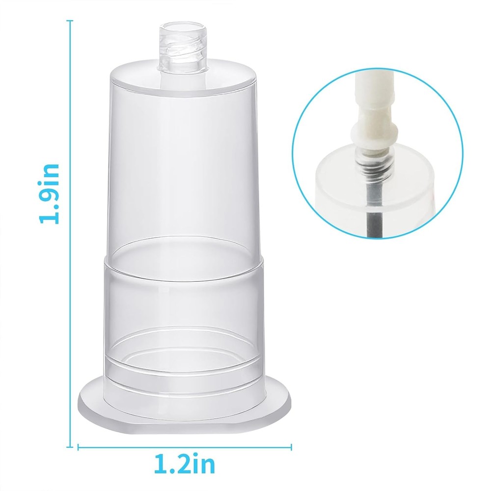 Disposable Transparent Connector Multi Sample For Needle Accessories Fit 50PCS