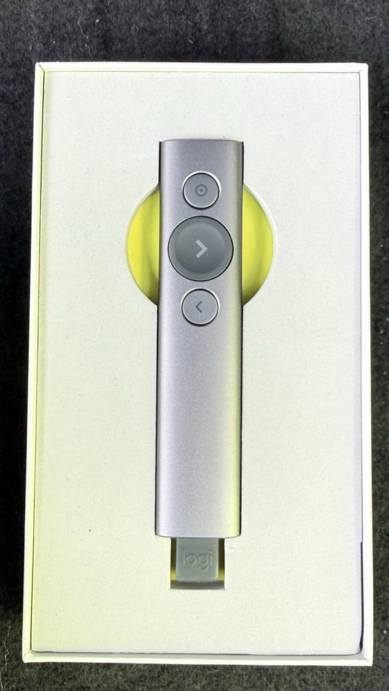 Logitech Spotlight Presentation Remote Pointer Bluetooth USB Clicker PowerPoint